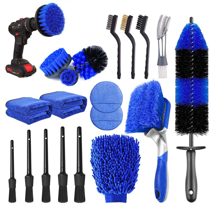 TTRCB full kit laid out showing 20 pieces and organized components for complete cleaning
