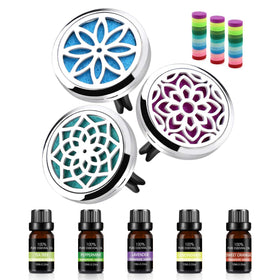 ttstar front packaging showing three vent clips and oils, highlights convenience
