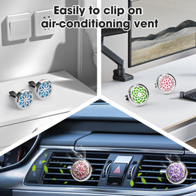 ttstar lifestyle view on dashboard with clip installed, conveys pleasant drive