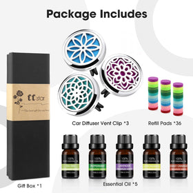 ttstar open gift box with clips, pads and oils, perfect for gifting