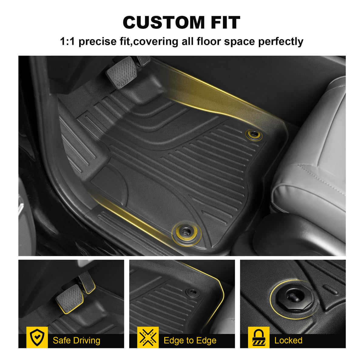 TTX LIGHTING cargo liner in upper tray position protecting cargo area