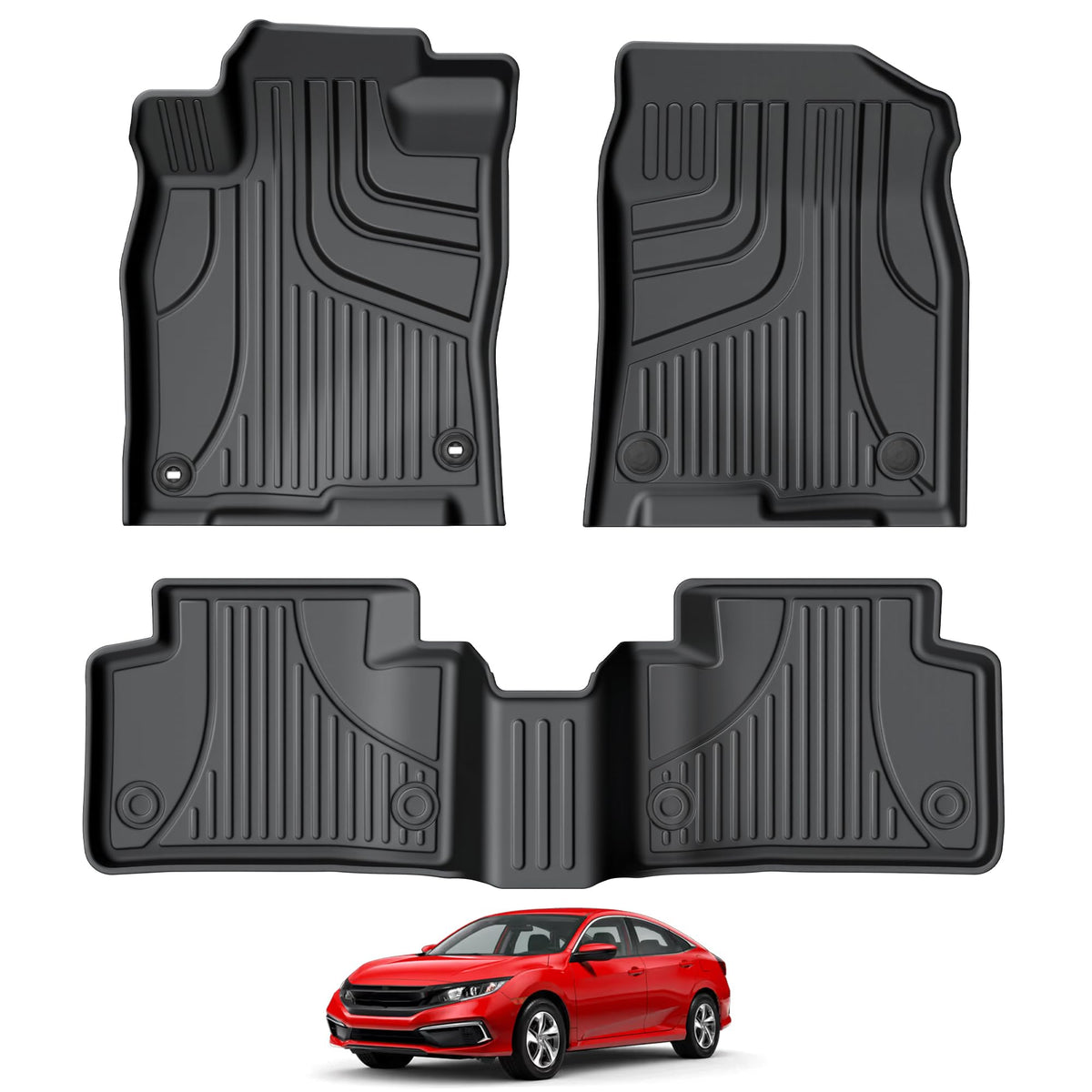 TTX LIGHTING driver-side mat showing custom fit and protection