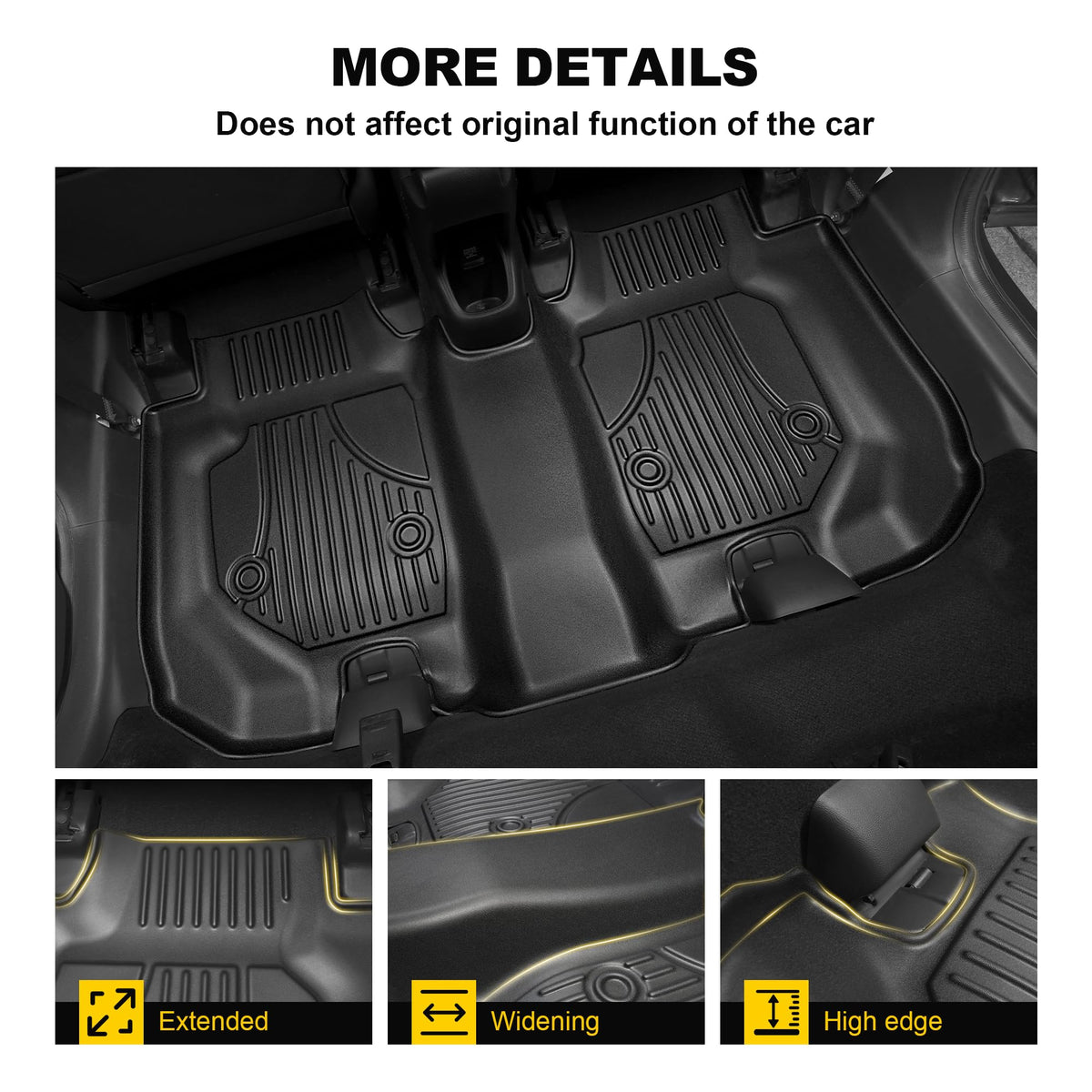TTX LIGHTING raised edge detail trapping spills and debris effectively