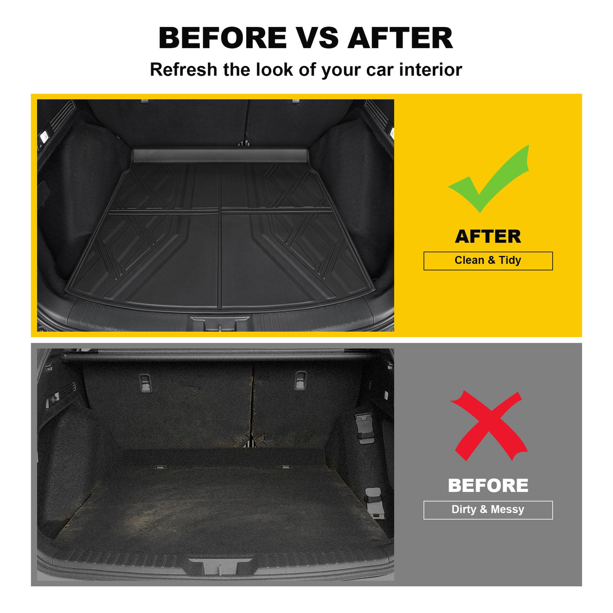 TTX LIGHTING mat being rinsed with hose demonstrating easy cleaning benefit