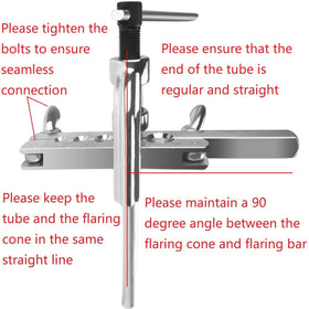 TUBPRO five adapters lined up by size showing compatibility with multiple tube diameters