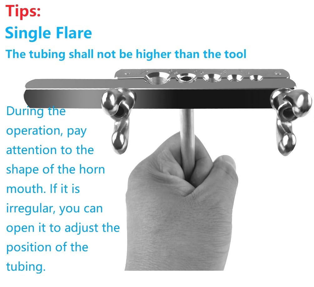 TUBPRO flaring yoke close-up highlighting forged steel strength and stable alignment