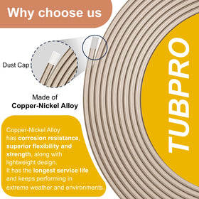 TUBPRO union connector detail demonstrating straightforward joining
