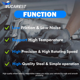 TUCAREST mechanic installing hub in garage demonstrating straightforward installation