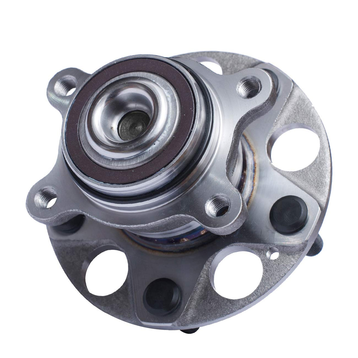 TUCAREST detail of wheel studs and ABS ring ensuring reliable sensor performance