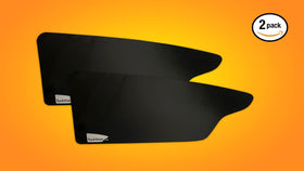 TuckVisor in a commuter car demonstrating comfort during morning sun exposure