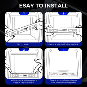 TUDEAO material and fit edge profile illustrating precise console match