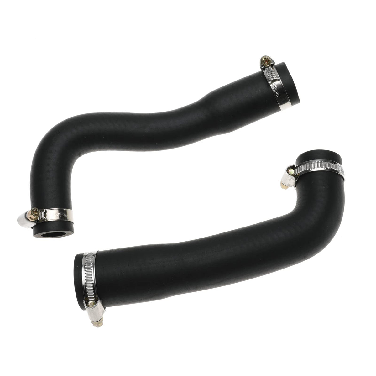 TUELETFU hose ends detail with dimension markings to confirm correct fit