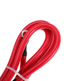 TUELETFU cable laid beside ruler showing 5 foot length for planning and fitment