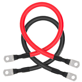 TUELETFU cable beside ruler showing 2-foot length for compact, short-run installations