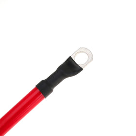 TUELETFU cables routed in an RV battery compartment for dependable onboard power delivery