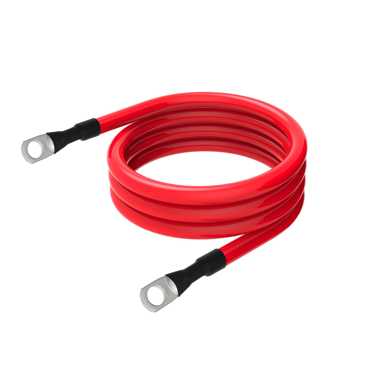 TUELETFU packaged contents with one red and one black cable indicating ready-to-install