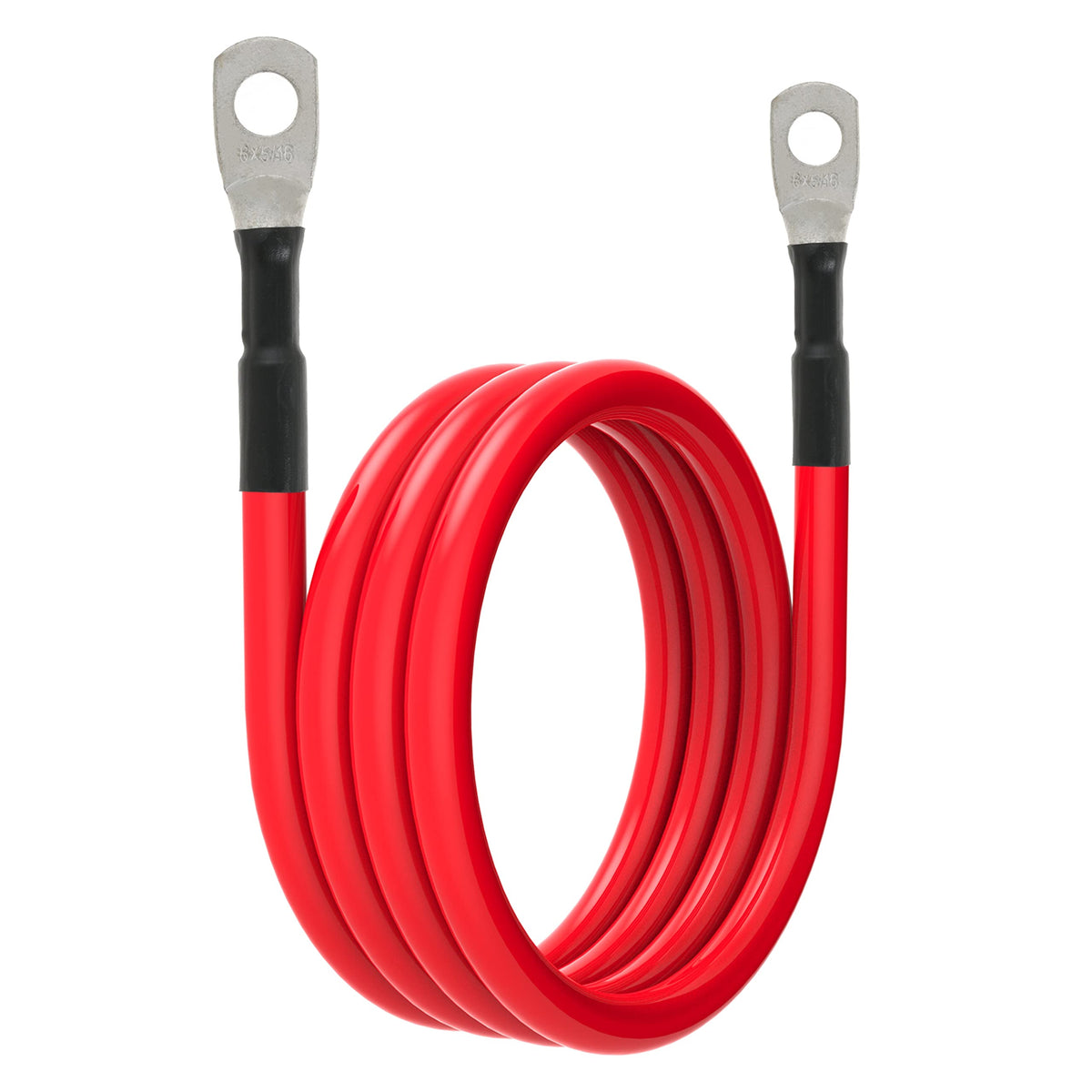 TUELETFU cable installed under car bonnet showing tidy routing advantage