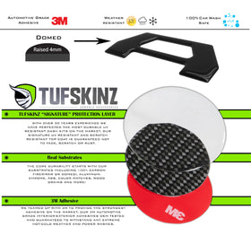 TufSkinz installed on Ford Raptor hood showing OEM fit and enhanced aesthetic