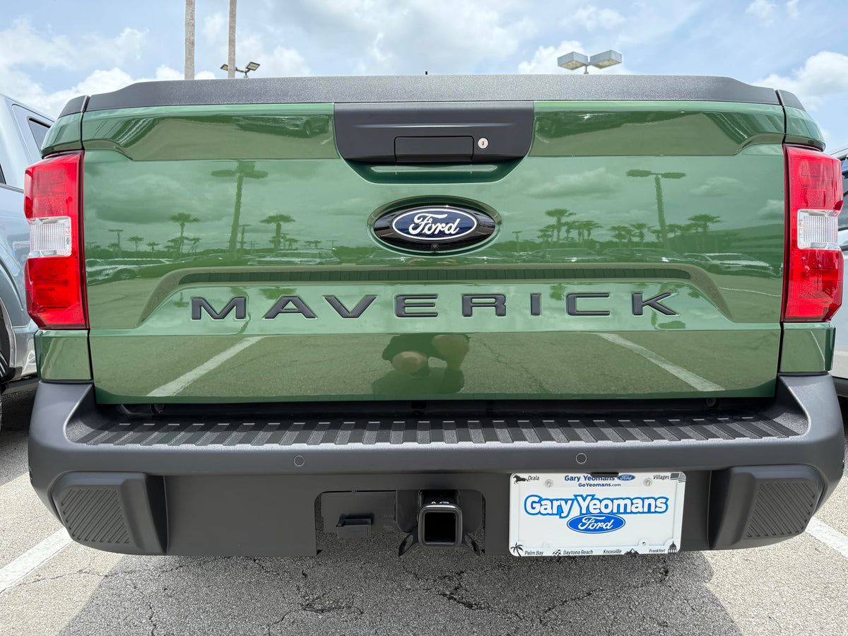 TufSkinz installed on Maverick tailgate showing enhanced styling benefit
