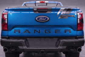 TufSkinz tailgate letters installed on Ford Ranger rear showing clean fit and improved rear styling