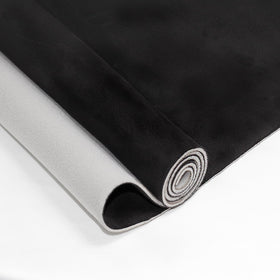 TuhooMall suede front panel view showing smooth finish and upscale look