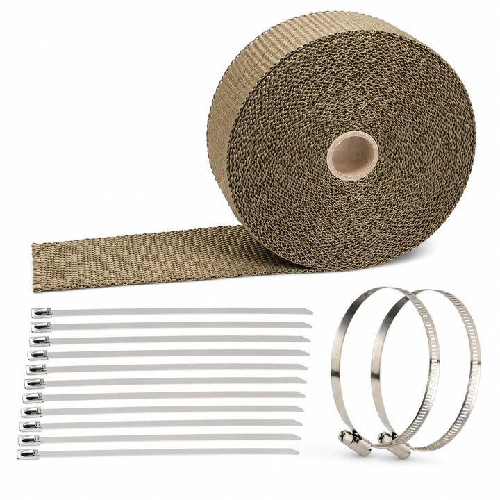 TuhooMall titanium wrap front packaging showing kit contents and benefits