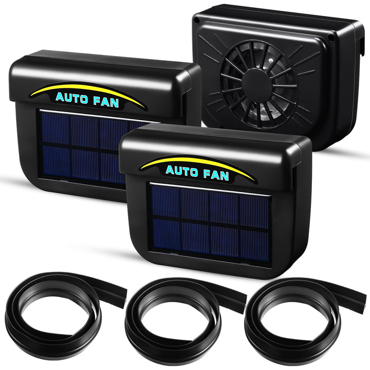 Tujoe front view of fan set showing compact vents and unobtrusive design benefits