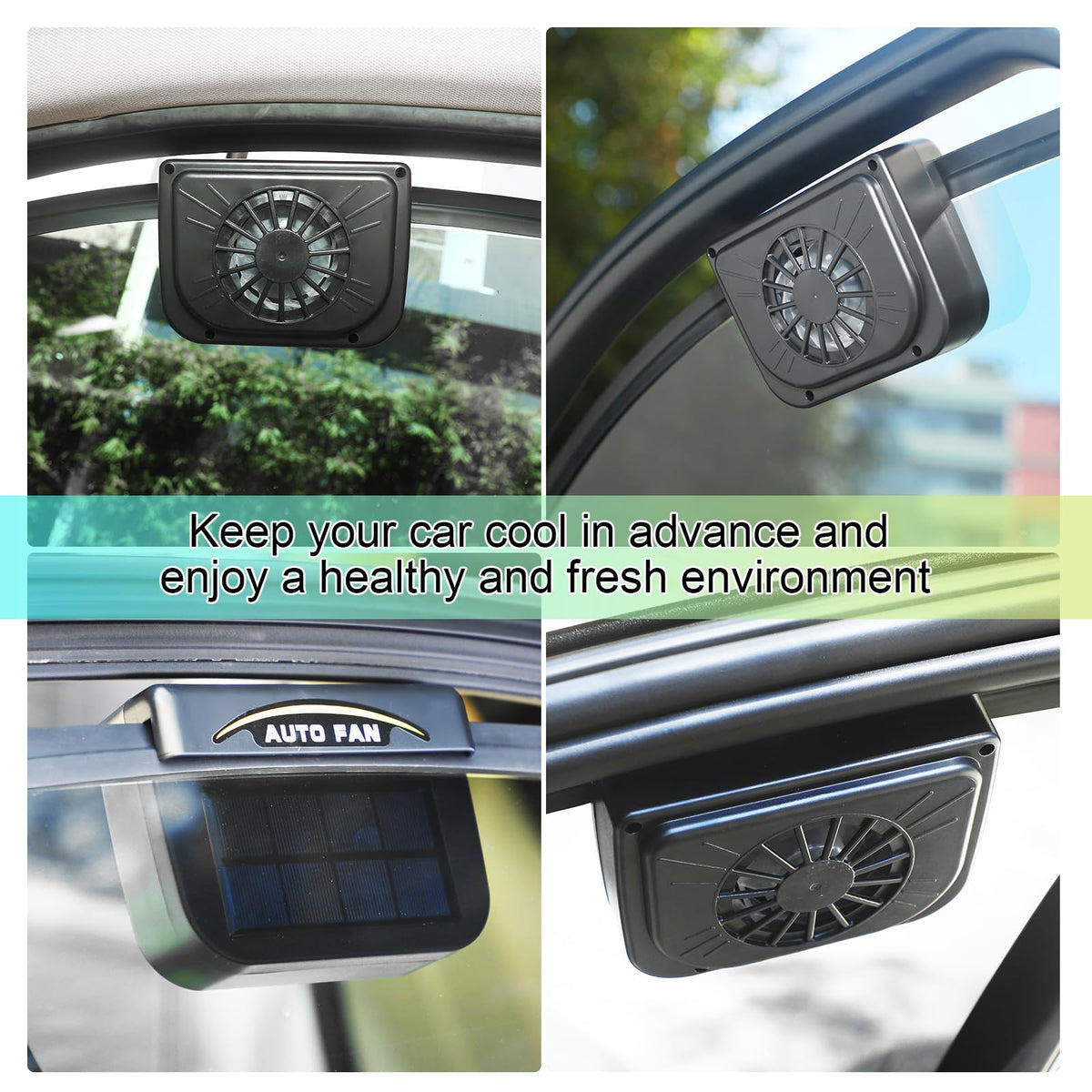 Tujoe lifestyle image with open car door showing fresher interior after ventilation