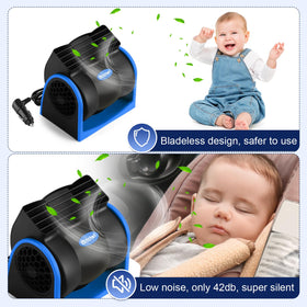 Tujoe held in a hand showing compact size and easy portability