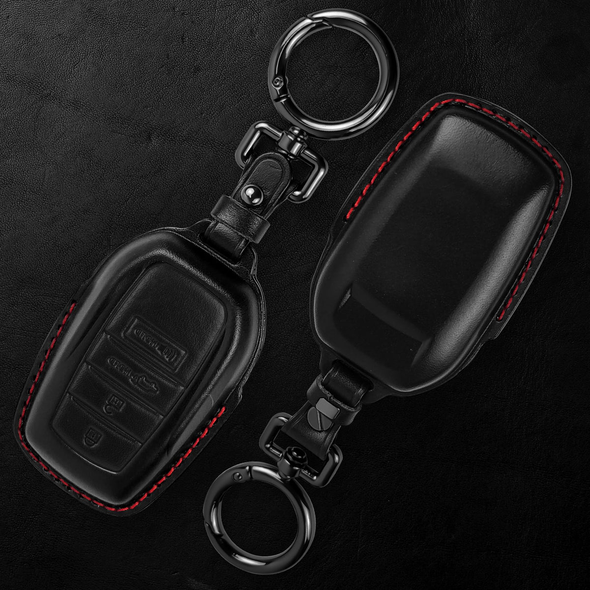 Tukellen key fob in hand showing scale and improved grip for easier everyday use