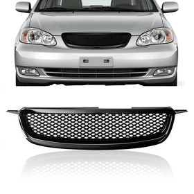 TULMTT front grille full view showing sleek black mesh and restored appearance