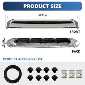 TULMTT molding beside ruler to show scale and accurate size fitment