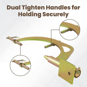 Tuningsworld J-8763-B close-up of dual tightening handles for ergonomic access