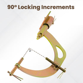 Tuningsworld J-8763-B mounting lug attachment detail showing firm transmission support