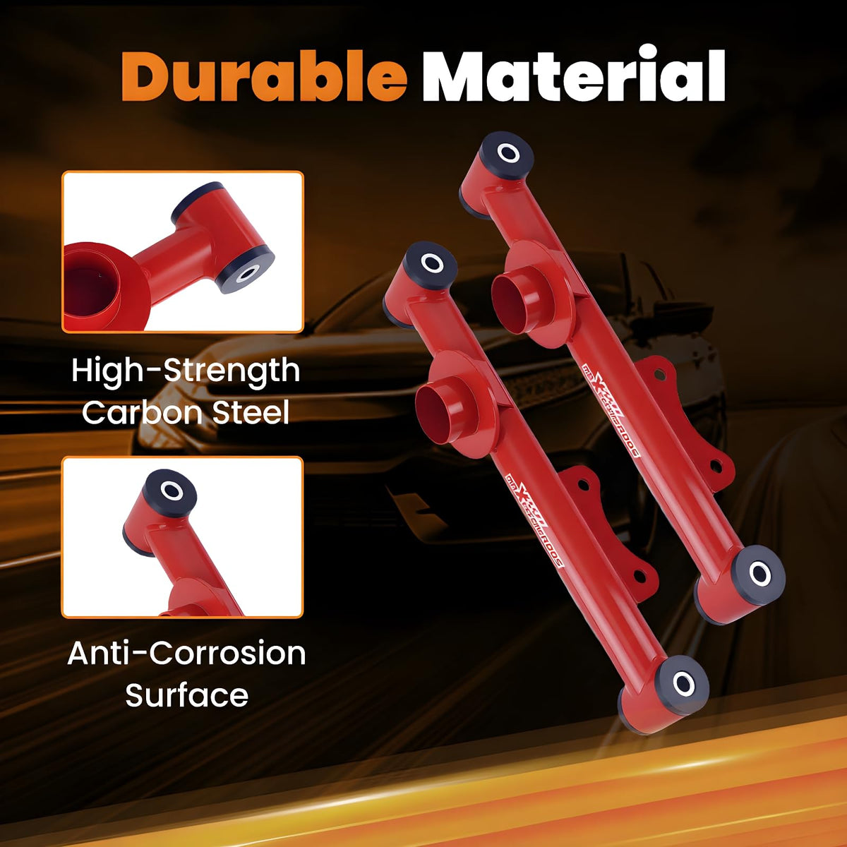 Tuningsworld polyurethane bushing close-up improving suspension precision and response