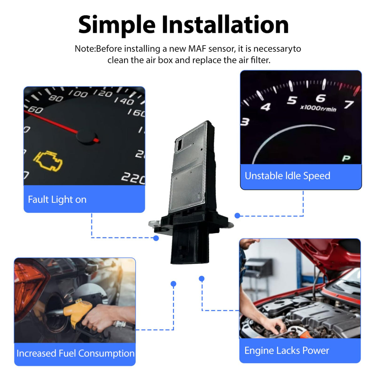 TUOKUNTU installed in engine bay on compatible vehicle indicating restored drivability