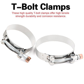 TuoLauthon reducer installed on intercooler pipe, heat-tolerant joining benefit