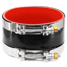 TuoLauthon coupler next to ruler showing 127mm diameter for accurate sizing