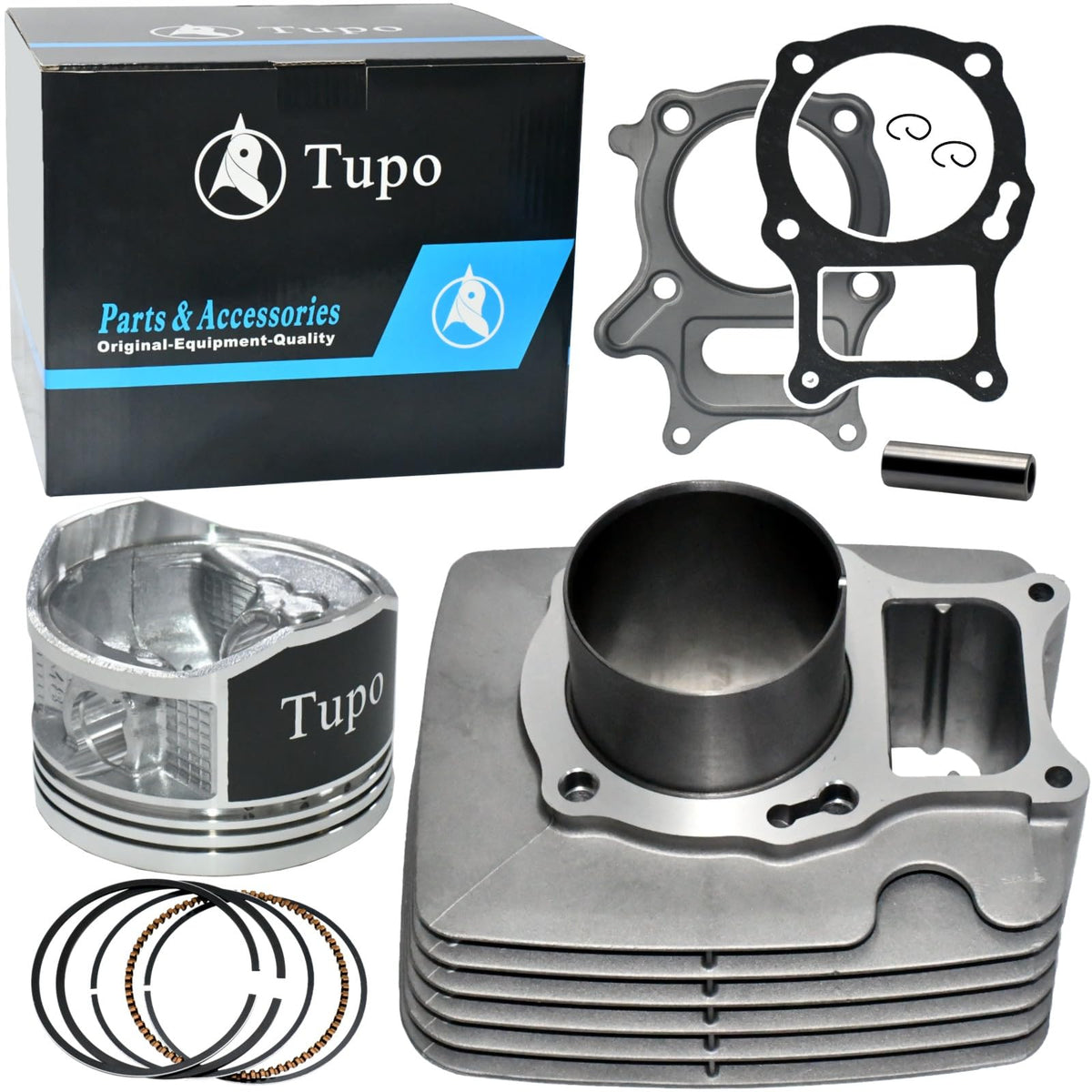 Tupo cylinder front view showing fit and finish benefit