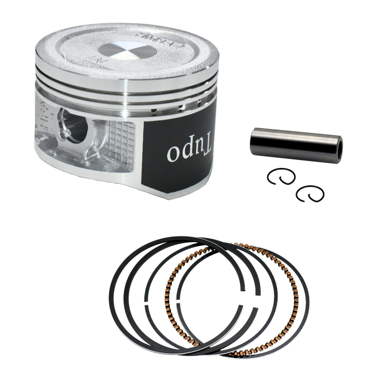Tupo complete kit flatlay for convenient all-in-one replacement