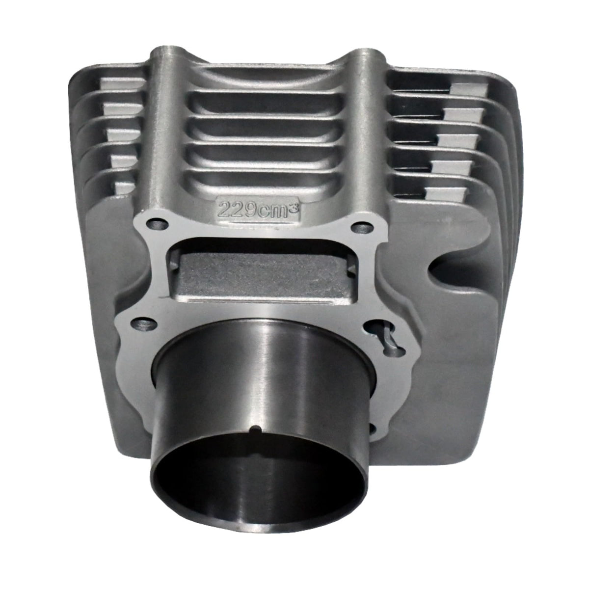 Tupo piston close-up with graphite coating reduces friction