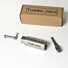 TurboJack on a truck at loading dock, ideal for fast fleet operations