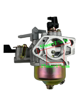 TURBOTUNITY 27mm carburetor close-up showing bore and fuel tap for improved maintenance