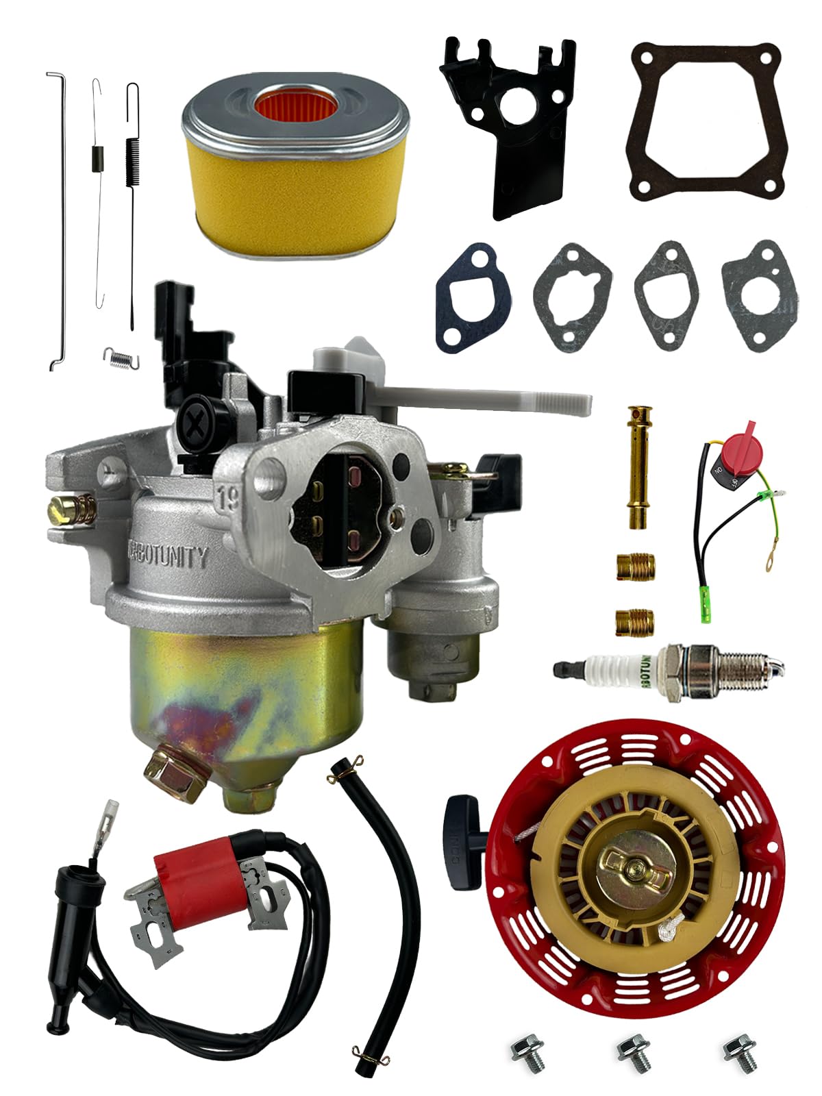 TURBOTUNITY front package showing full tune-up kit for convenient maintenance