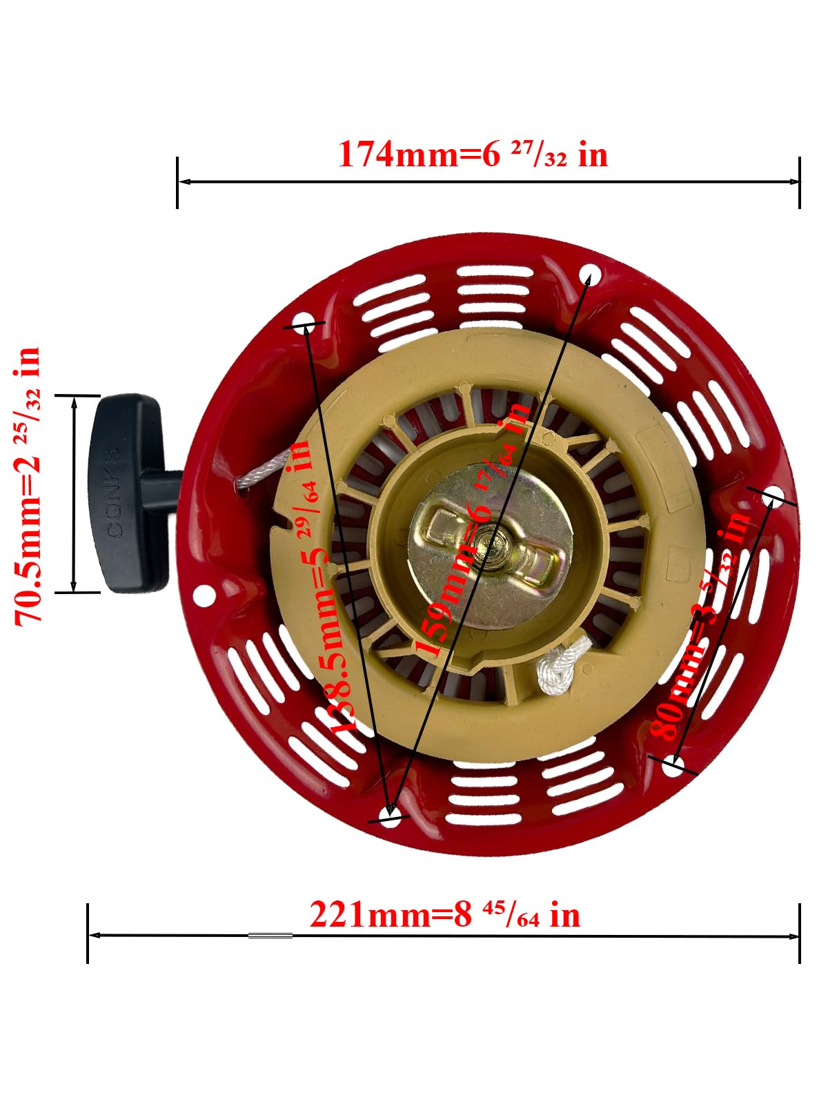 TURBOTUNITY spring kit and small parts organized for easier installation