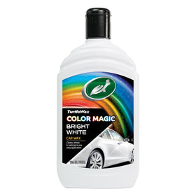 Turtle Wax bottle front label showing product name and benefits