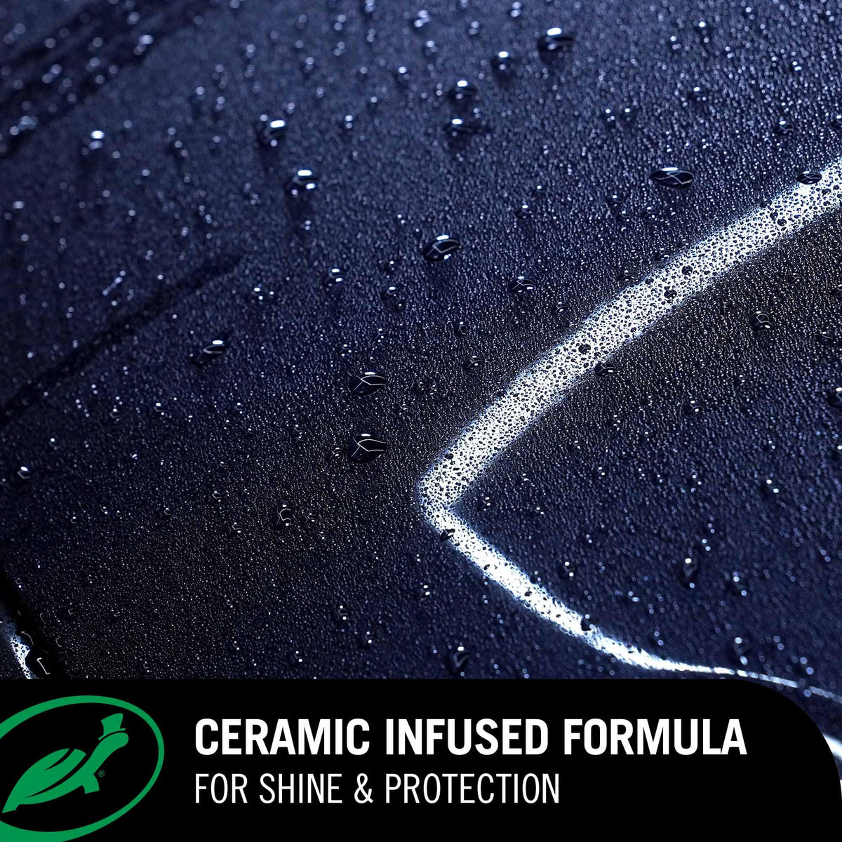 Turtle Wax detailer being wiped on painted panel for scratch-free shine