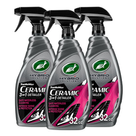 Turtle Wax front label bottle pack showing product branding and size benefit