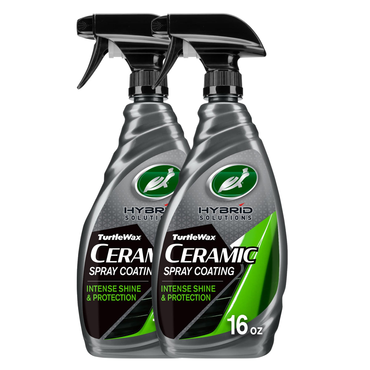 Turtle Wax front packaging showing two 16 oz bottles and labels for convenience