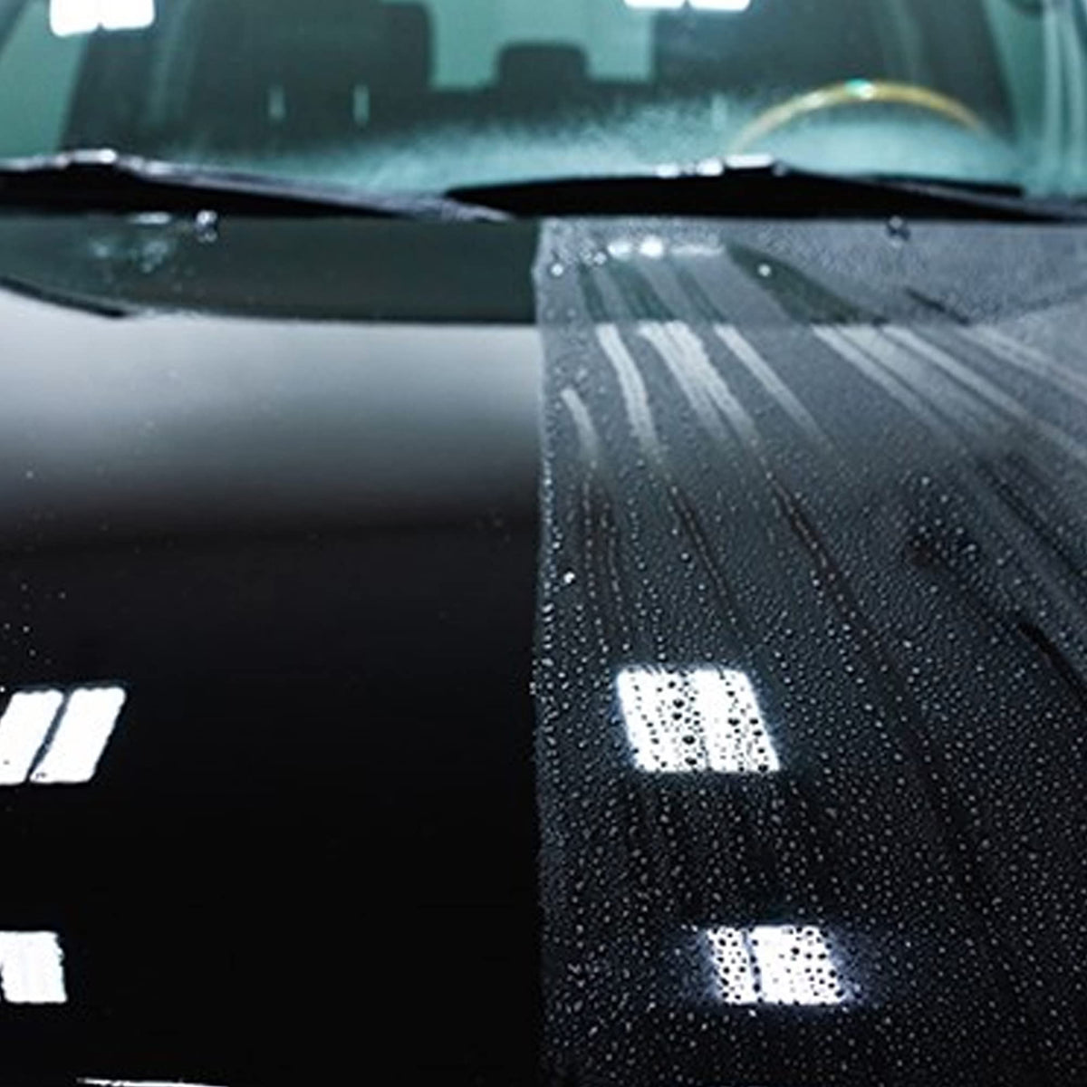 Turtle Wax ICE on wheel surface illustrating improved wheel protection and sheen